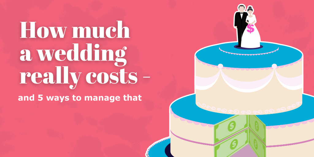 How much a wedding really costs